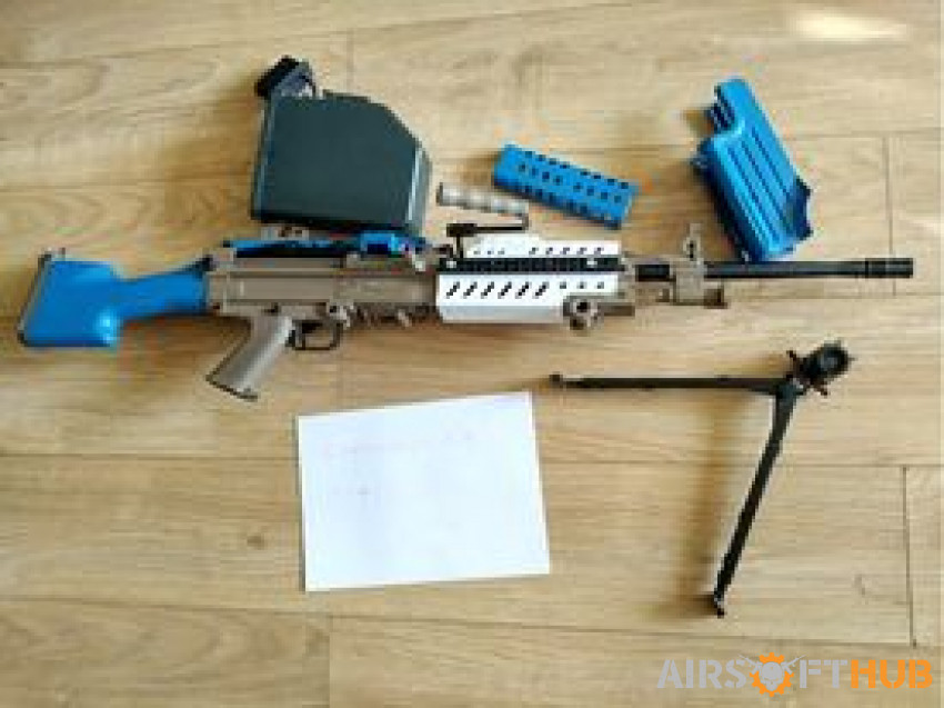 A&K M249 - Used airsoft equipment