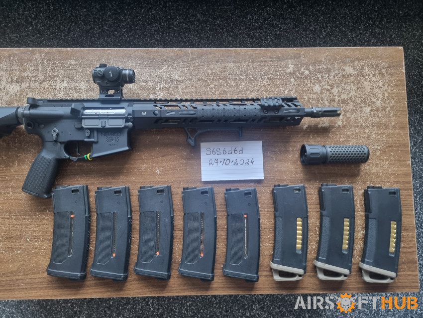 Nowrich SSR15 assault rifle - Used airsoft equipment