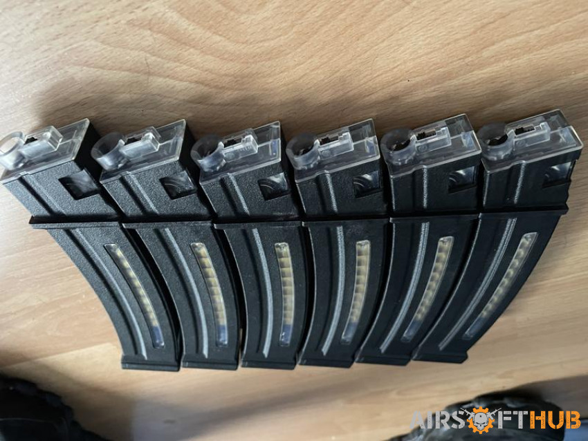 6x mp5 mid caps - Used airsoft equipment