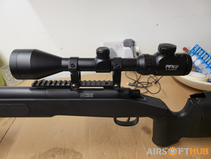 SA s02 sniper rifle - Used airsoft equipment