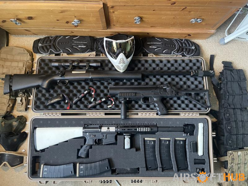 Lots for sale - Used airsoft equipment