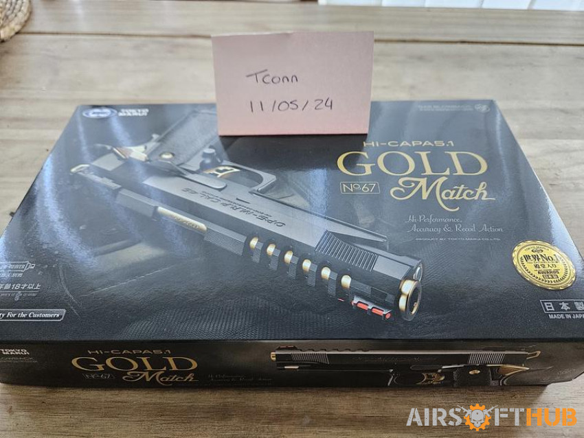 Tokyo Marui 5.1 Gold match - Used airsoft equipment