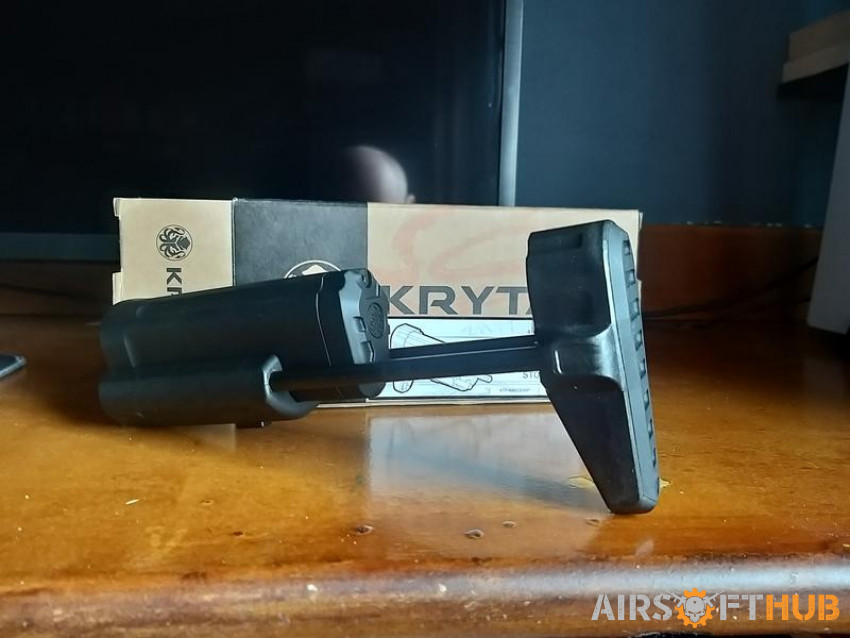 Krytac Compact carbine stock - Used airsoft equipment