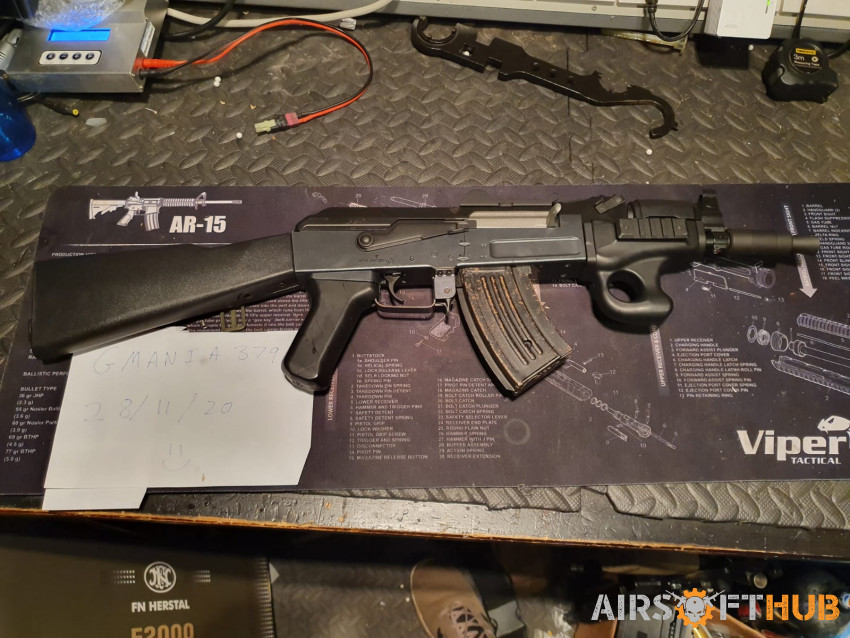 Solid Cyma AK with stock. - Used airsoft equipment