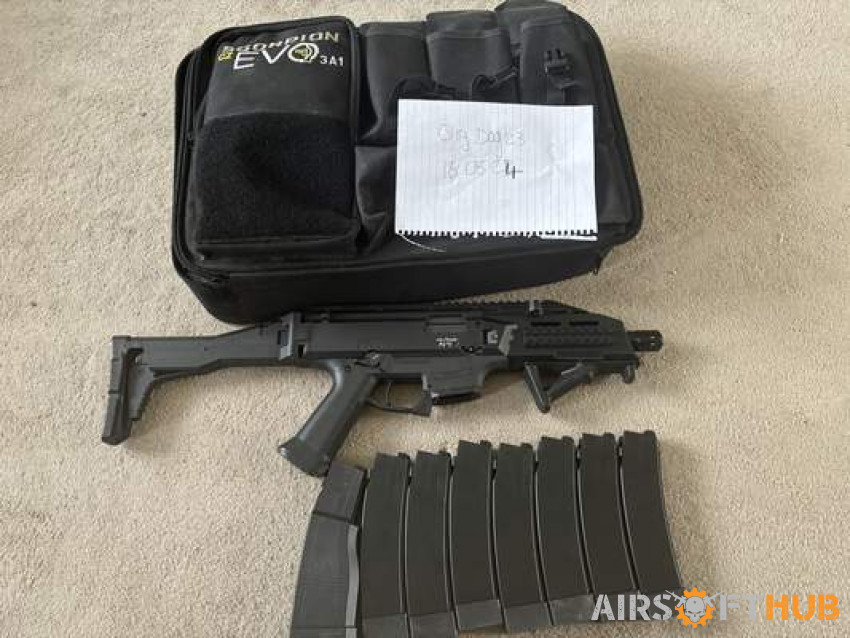 ASG scorpion evo - Used airsoft equipment