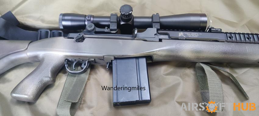 G&P M14 DMR 420fps - Used airsoft equipment