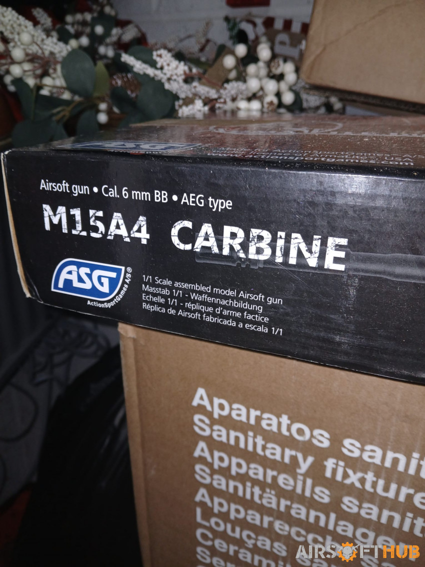 M15A4 Carbine Airsoft...as new - Used airsoft equipment