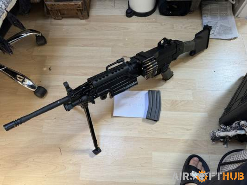 M249 SAW - Used airsoft equipment