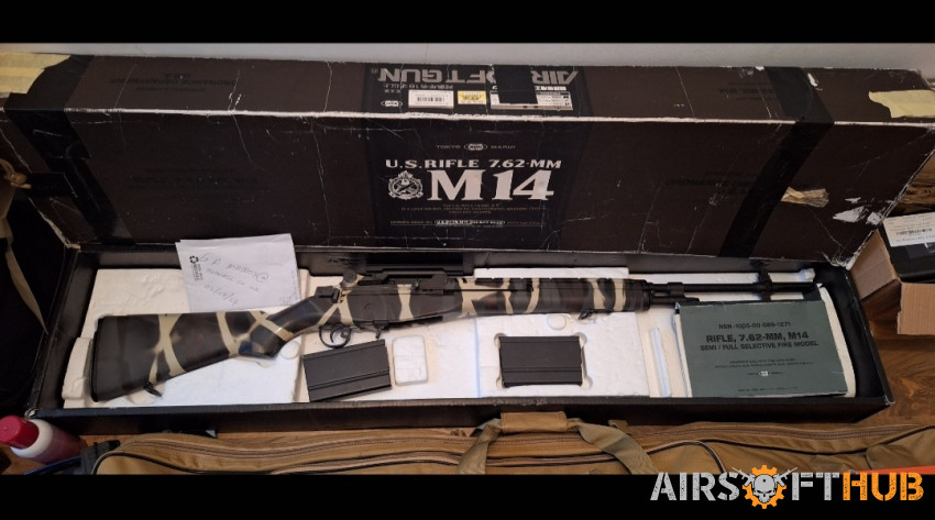 Tokyo Marui M14 - Used airsoft equipment