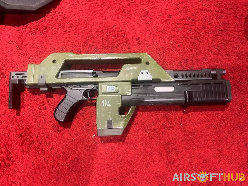 Snowwolf M41A pulse rifle - Used airsoft equipment