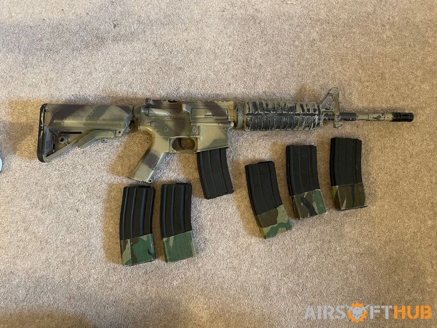 G&G m4a1 camo - Used airsoft equipment