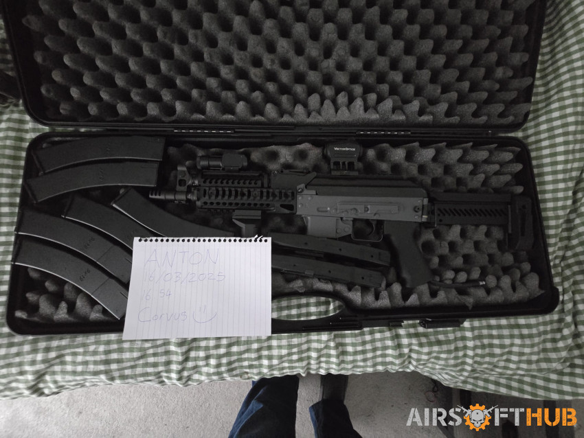 Custom PP-10-11 HPA - Used airsoft equipment