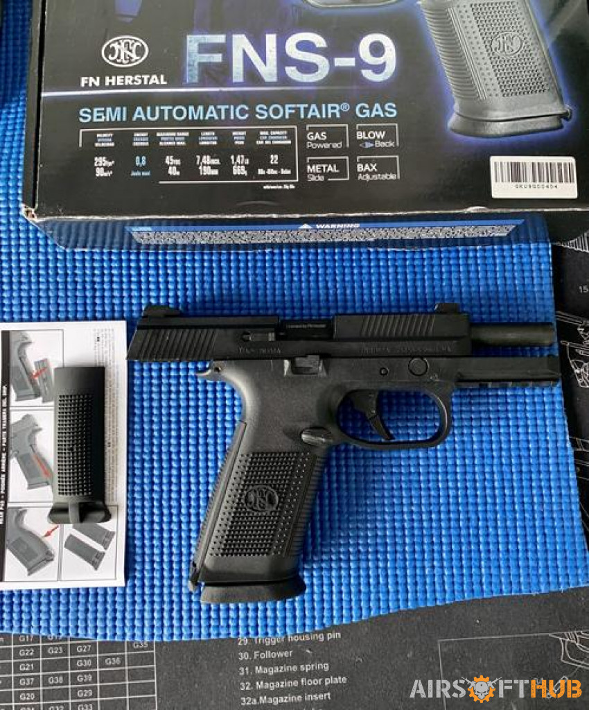 FNS-9 FN Herstal GBB p&p inc - Used airsoft equipment