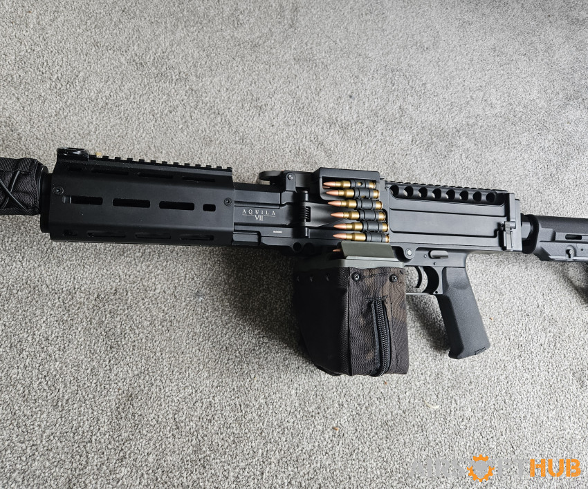 Secuter aquila lmg. - Used airsoft equipment