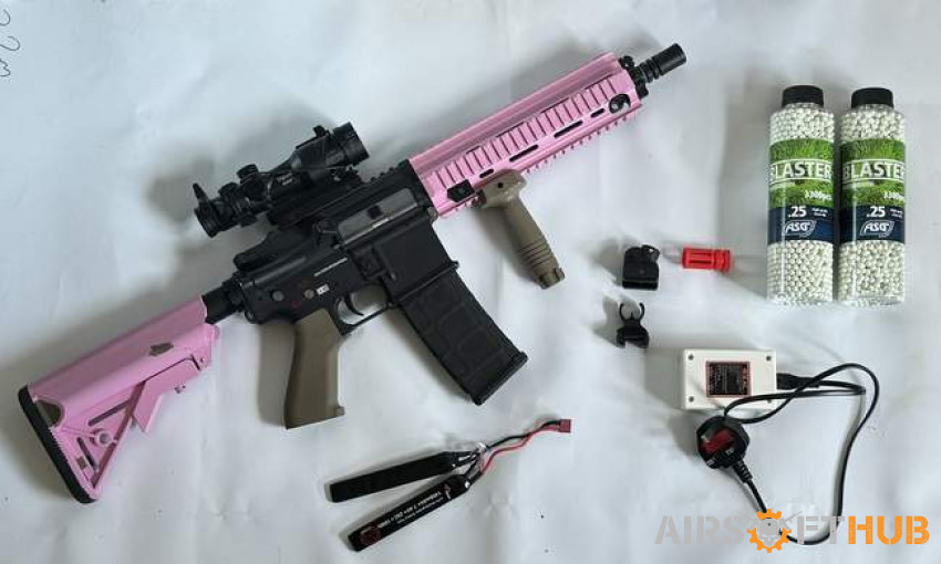 Evolution Airsoft E-416 Pink - Used airsoft equipment