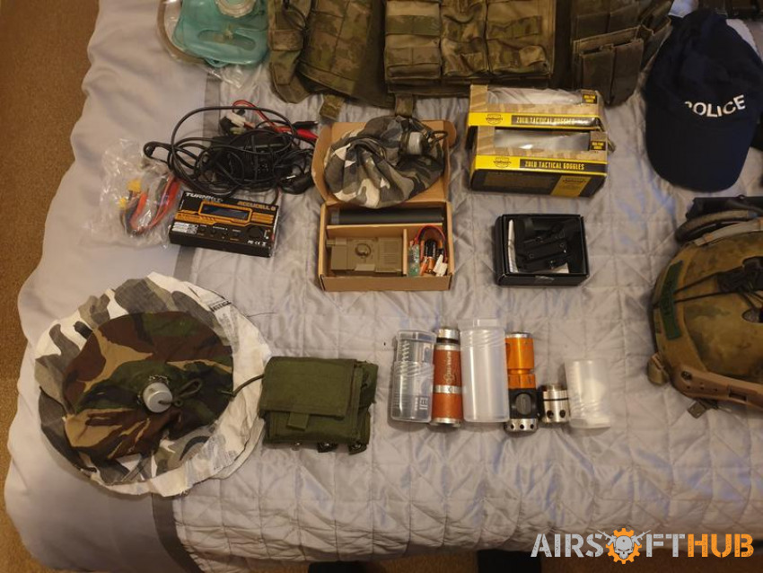 Alphatech orange - multishot - Used airsoft equipment