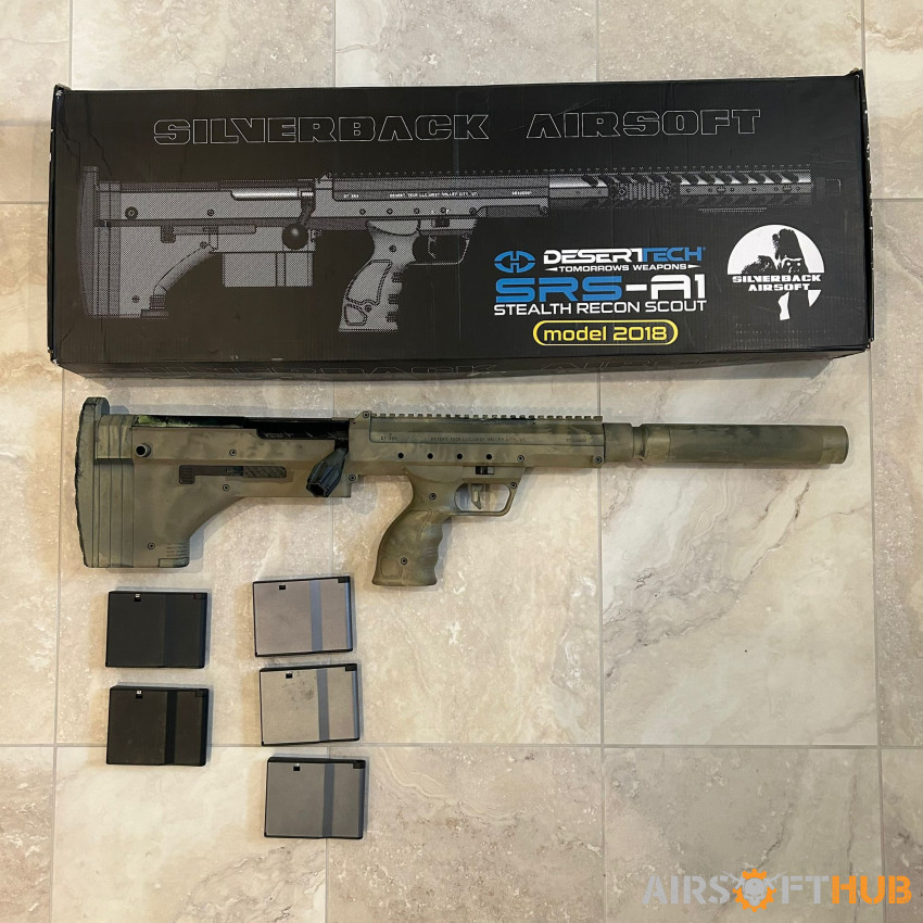 *UPGRADED* SRS G-SPEC MASSIVE - Used airsoft equipment