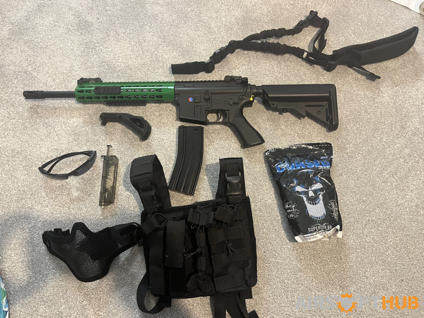 CYMA CM.515 aeg starter kit - Used airsoft equipment