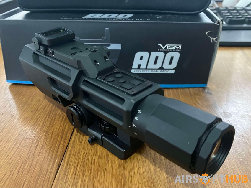 Vism ADO Scope - 3-9X42 - P4 - Used airsoft equipment