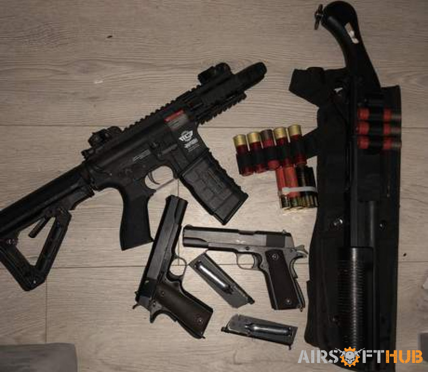 Firehawk pistols 1 shot gun - Used airsoft equipment