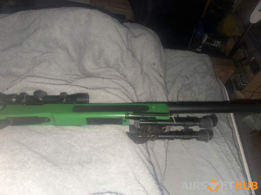 Green sniper - Used airsoft equipment