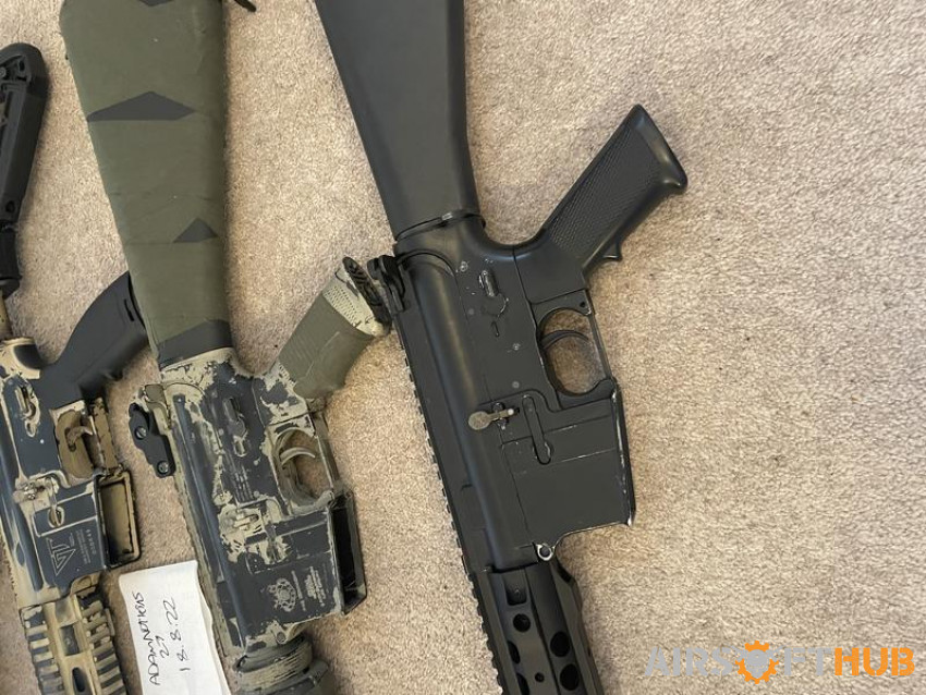 Many AEG’s - Used airsoft equipment