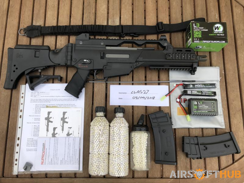 Areas (Heckler & Koch) G36CV - Used airsoft equipment