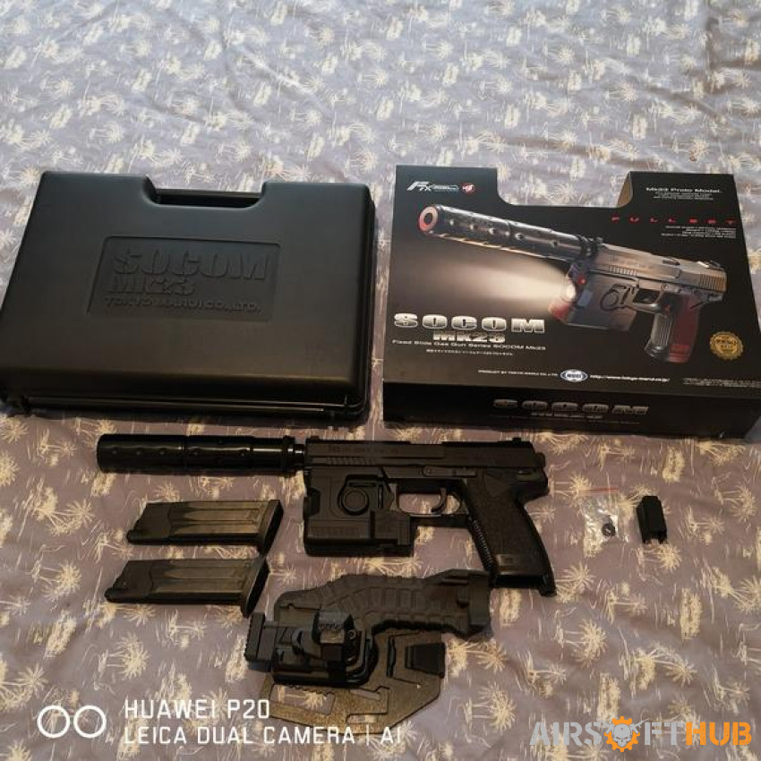 Tokyo Marui MK23 upgraded - Used airsoft equipment