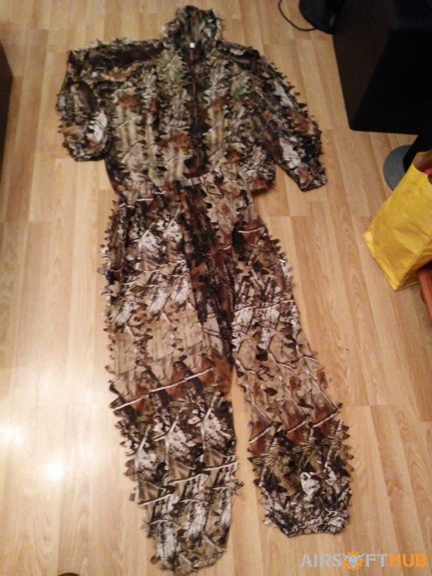 Tongcamo Ghillie Suit 3D - Used airsoft equipment