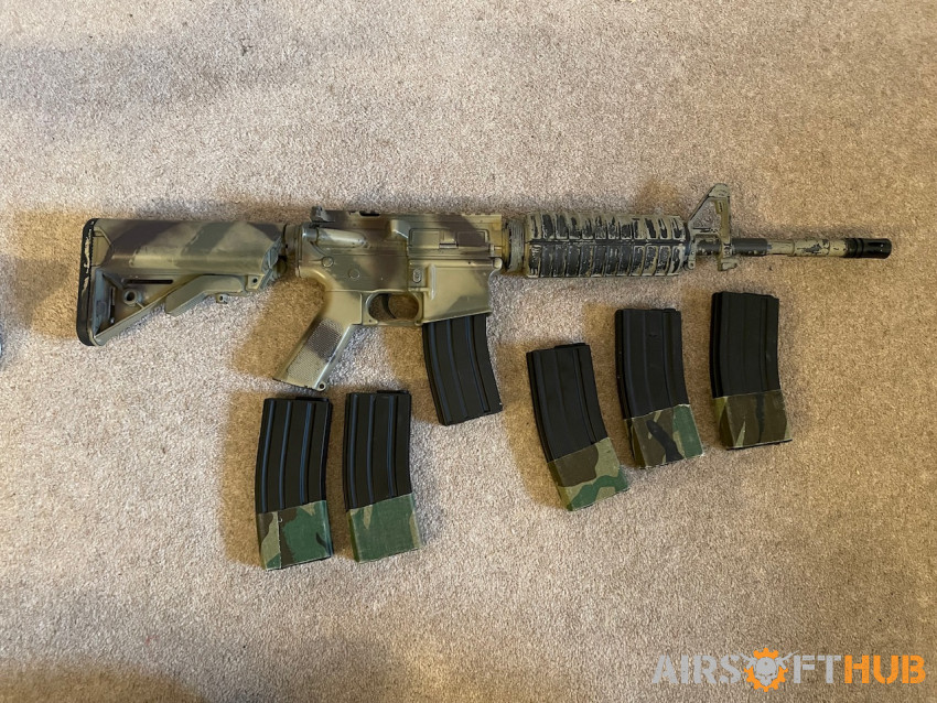 G&G m4 camo - Used airsoft equipment