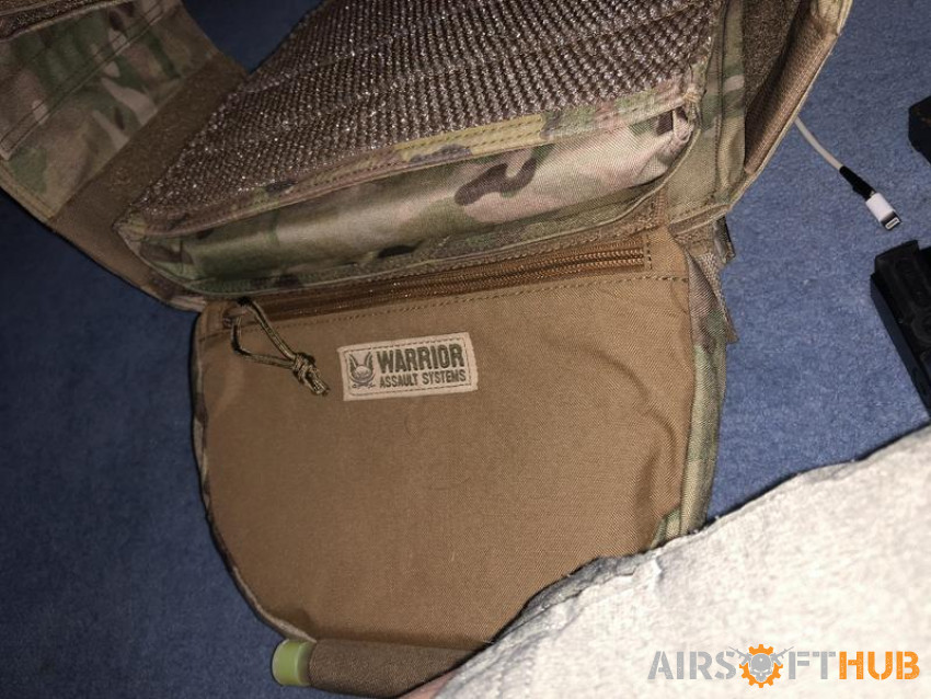 Warrior dcs plate carry - Used airsoft equipment