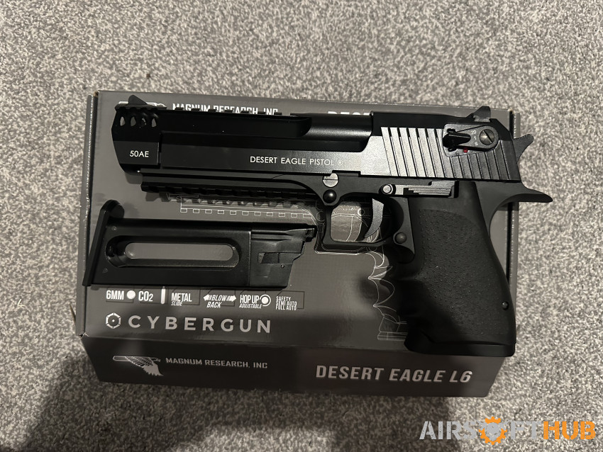 Cybergun co2 desert eagle - Used airsoft equipment