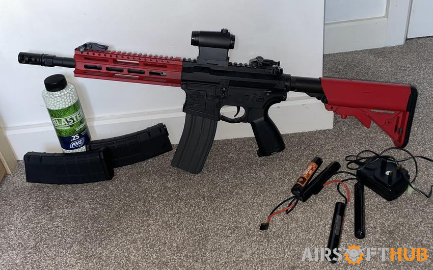 G&G CM16 Raider 2.0 with more. - Used airsoft equipment