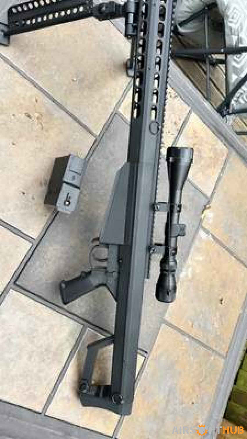 Barrett M82 - With Scope/Bipod - Used airsoft equipment