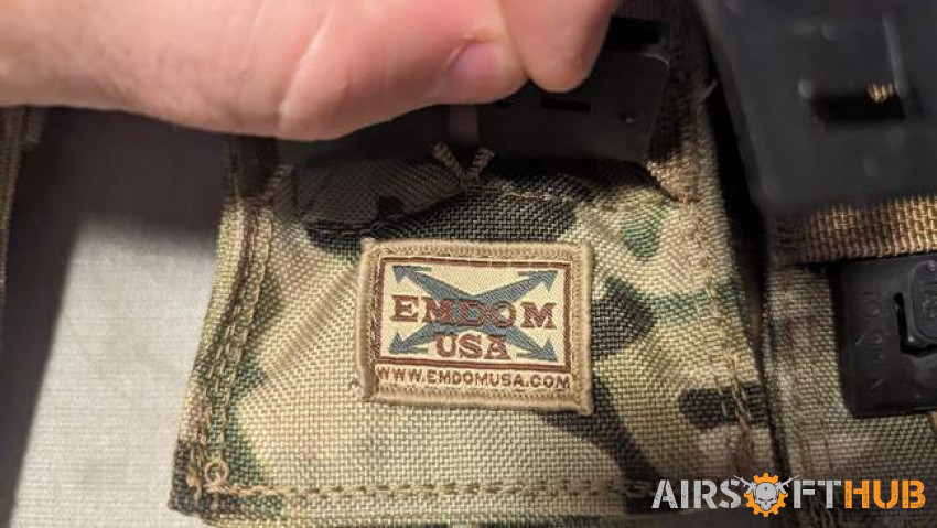 Emdom USA CQB m4/ak mags pouch - Used airsoft equipment