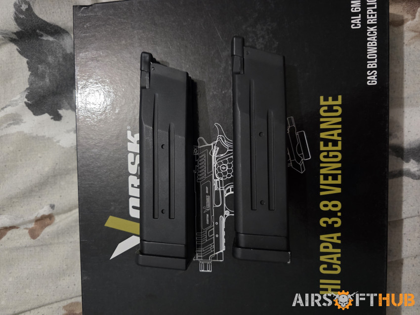 Vorsk hicapa 3.8 Vengeance - Used airsoft equipment