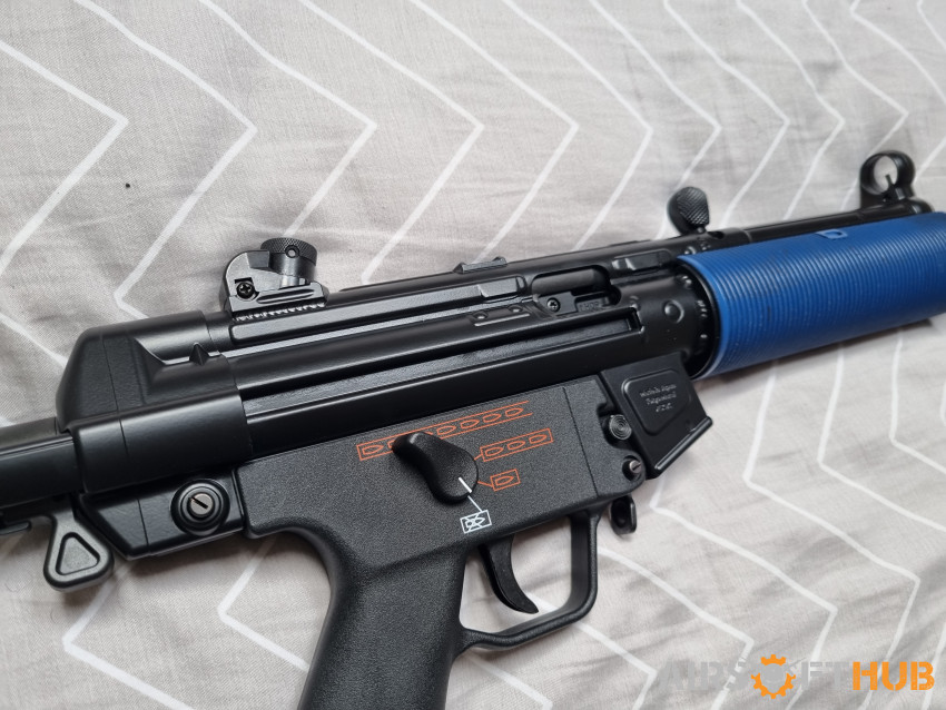 Tokyo Marui MP5 SD6 NGRS Blue - Used airsoft equipment