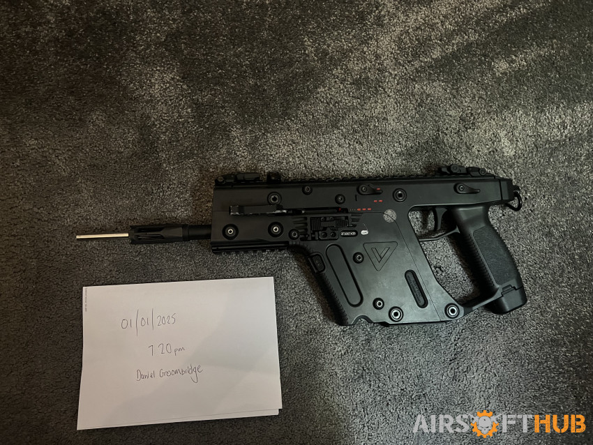 KRYTAC Kriss Vector AEG - Used airsoft equipment