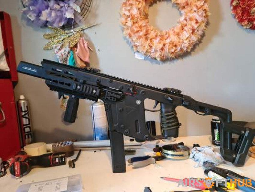 Krytac gbb vector - Used airsoft equipment