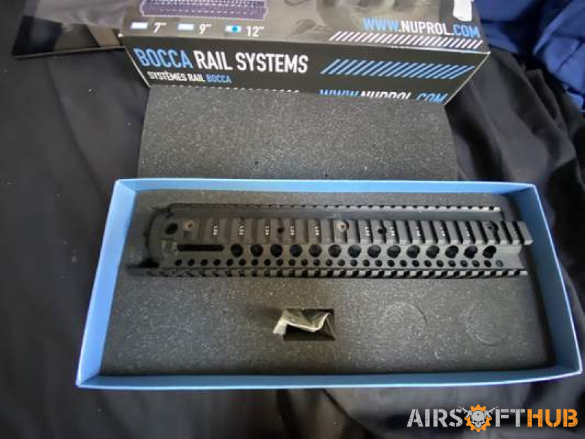 Nuprol Bocca 12” rail system - Used airsoft equipment