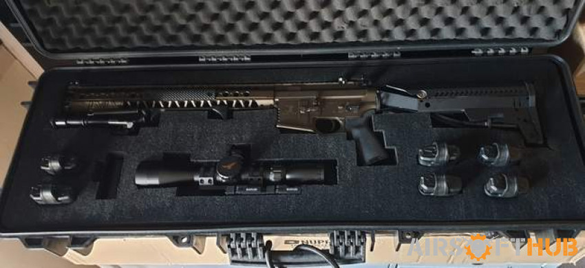 G&P SAI Tier 1 AR15 (HPA) DMR - Used airsoft equipment