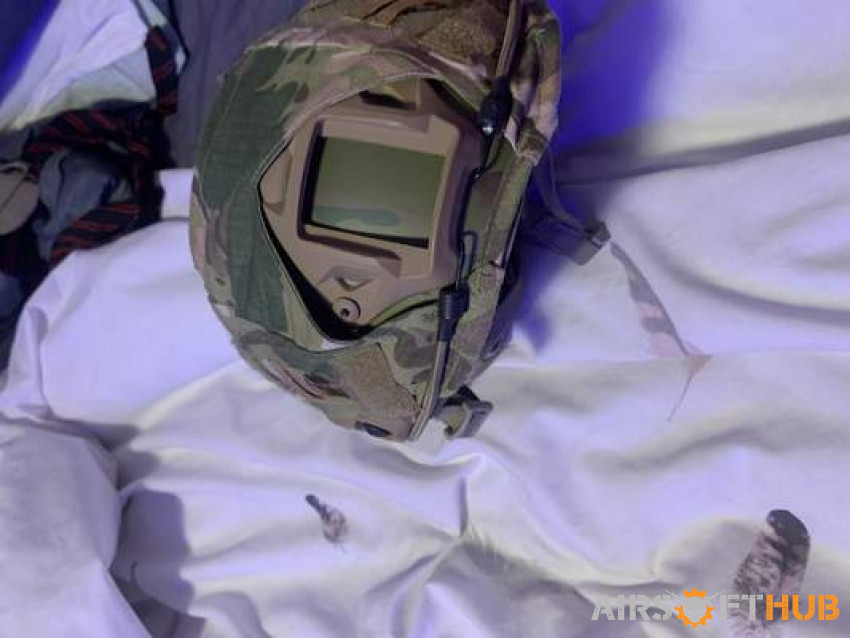 One Tigris multicam helmet - Used airsoft equipment