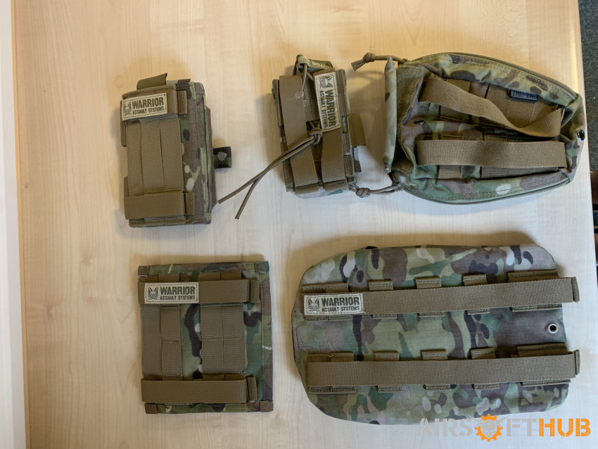 Multicam pouches - Used airsoft equipment