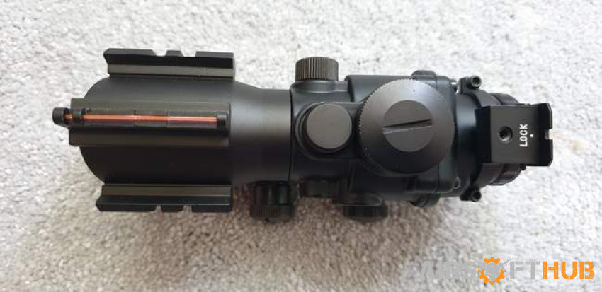 4x32 RIFLE RECTICLE SIGHT - Used airsoft equipment