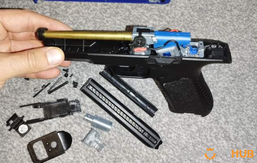 A&K shotgun, Glock Aep - Used airsoft equipment