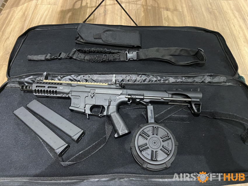 G&G ARP9 with drum magazine - Used airsoft equipment