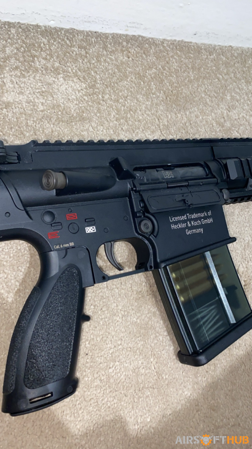 HK417 - Used airsoft equipment