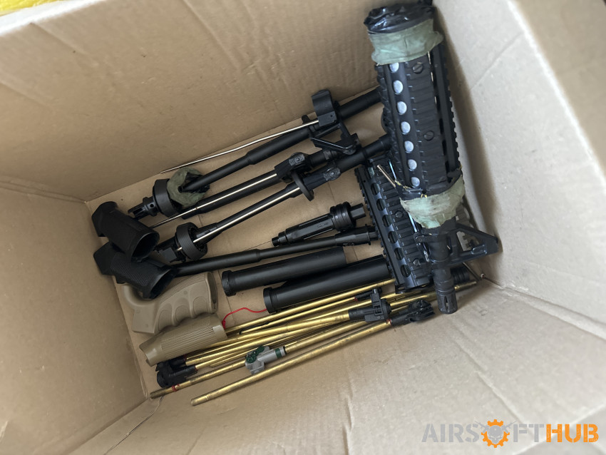 Parts clear out. - Used airsoft equipment