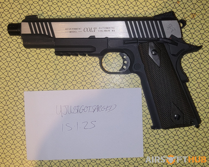 Kwc 1911 - Used airsoft equipment