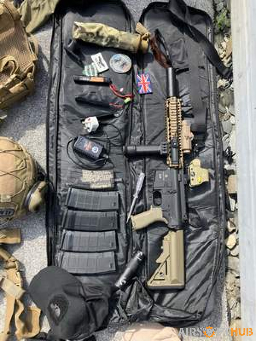 RIFS, cases and kit - Used airsoft equipment